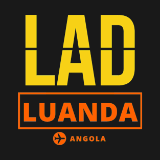 LAD - Luanda airport code T-Shirt