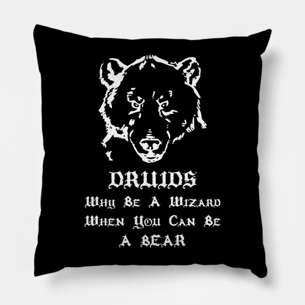 Druids! Pillow by Wykd_Life