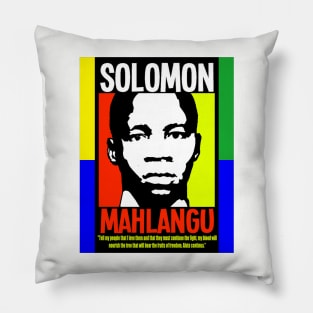 Solomon Mahlangu Pillow