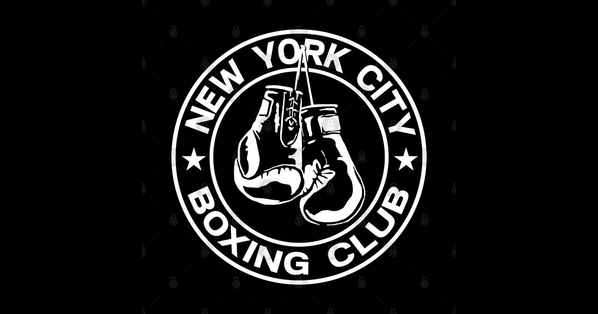 NEW YORK CITY BOXING CIRCLE New York City Boxing Harlem Nyc Sticker