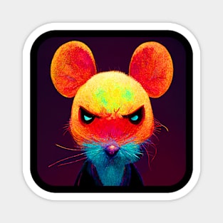 Angry mouse Magnet