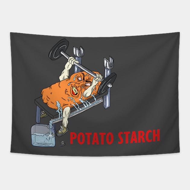 Strong potato Tapestry by DC ´s Store