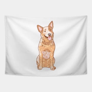 Red Heeler Tapestry