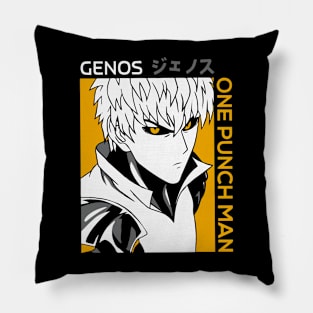 Genos OPM anime Fanart Pillow