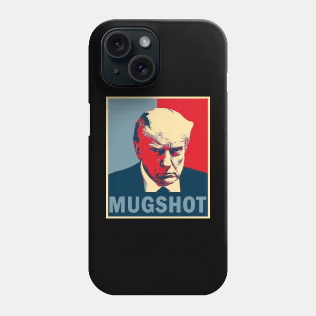 Trump's mug shot Phone Case by valentinahramov