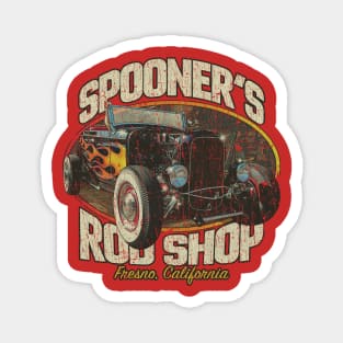 Spooner's Rod Shop 1977 Magnet