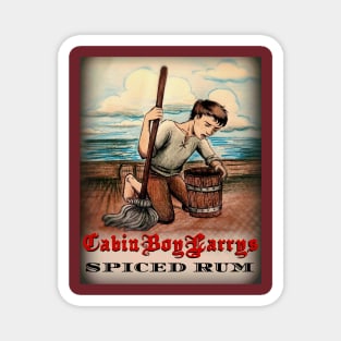 Cabin Boy Larry's Spiced Rum Magnet