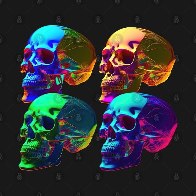 Warhol Skulls by Micapox