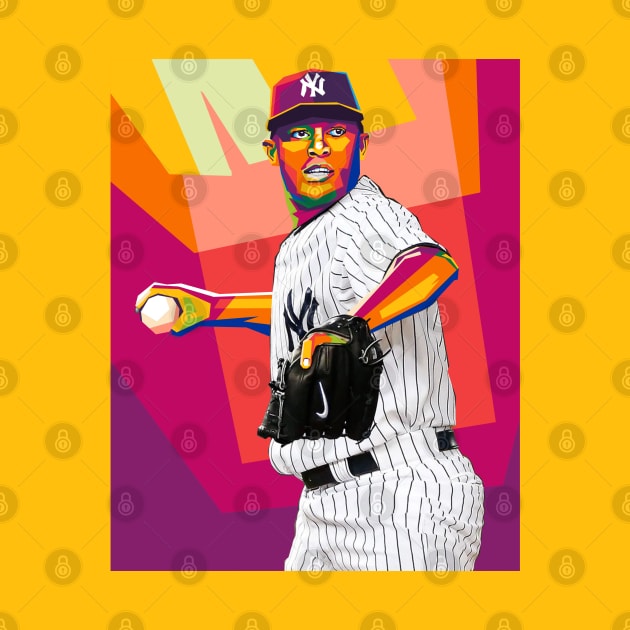 mariano rivera by cool pop art house