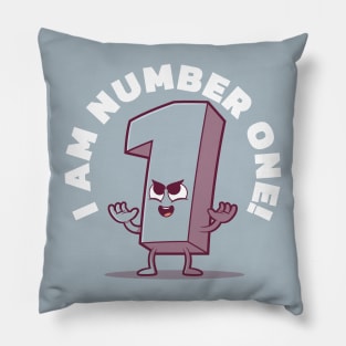 I am Number One! Pillow