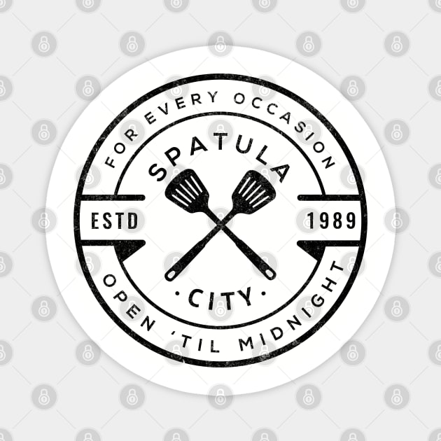 Spatula City - UHF logo Magnet by BodinStreet