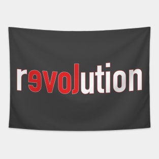 Love Revolution Tapestry