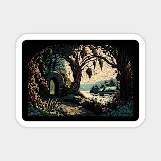 Enchanted Forest Stroll Magnet