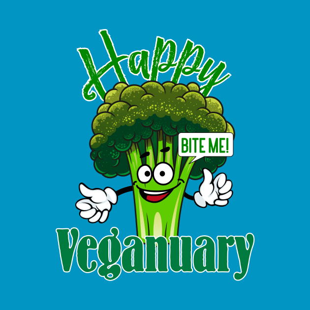 Happy Veganuary- Bite Me! by JoeBiff