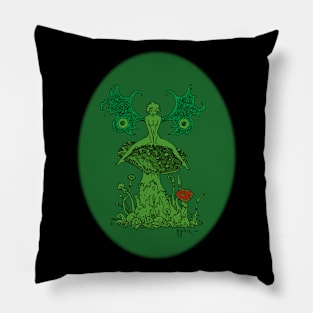 Mushroom Fairy Pillow