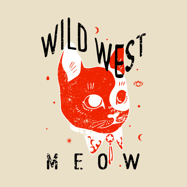 Wild West Cat by luckydream