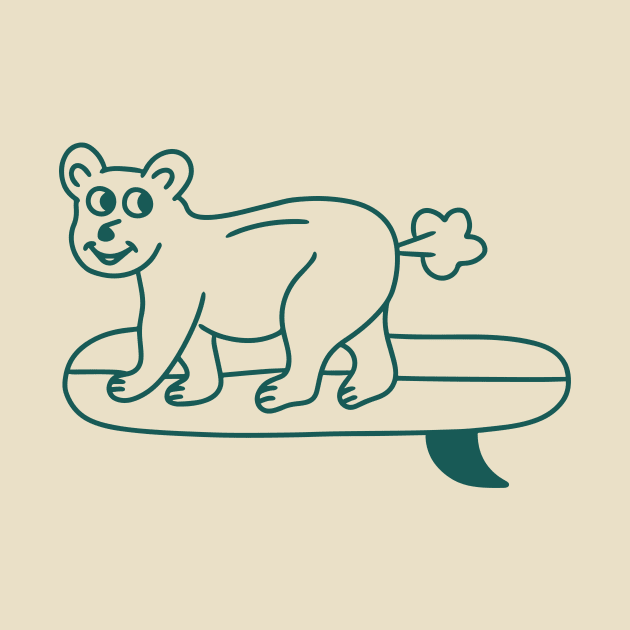 Surf Bear by SEXY RECORDS