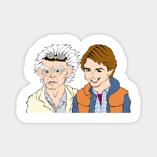 BACK TO THE FUTURE FAN ART!! Magnet
