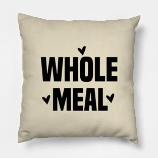 whole meal Pillow