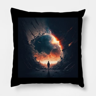 end of the universe Pillow