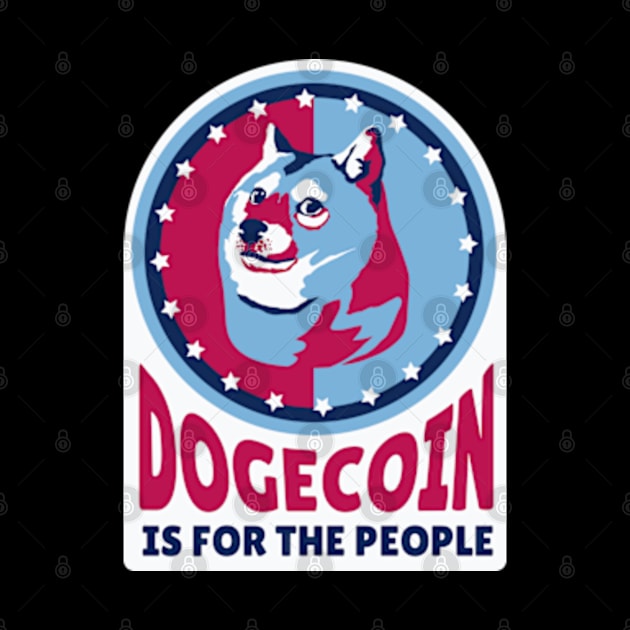 Dogecoin DOGE Meme Coin by BitcoinSweatshirts