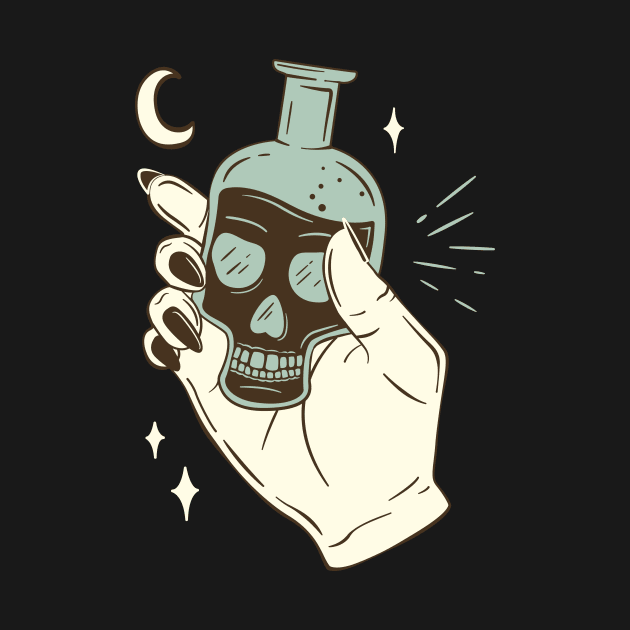 SKULL POTION by sagepizza