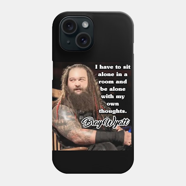 Bray Wyatt Phone Case by Light Up Glow 