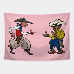 Fingergun Fighters Tapestry