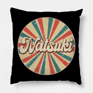 Circle Design Natsuki Proud Name Birthday Anime Pillow