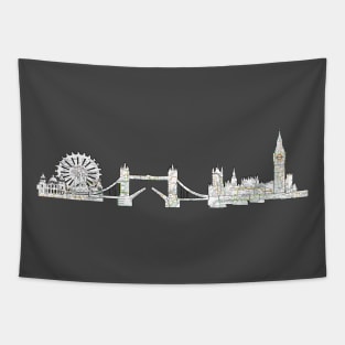 The Underground Skyline Tapestry