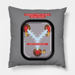 Flux capacitor Pillow