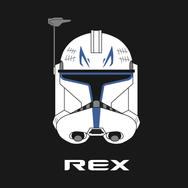 Captain Rex Phase II - Clone Trooper - T-Shirt | TeePublic UK