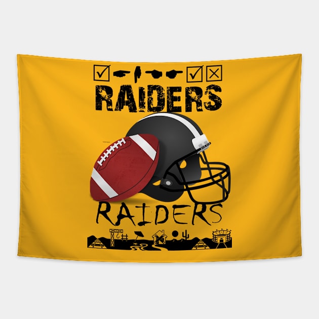 raiders Tapestry by STAR SHOP