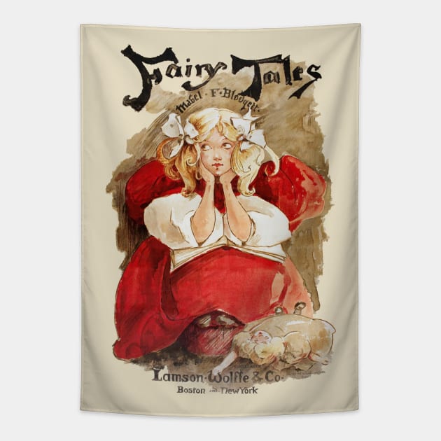 Fairy Tales book cover Tapestry by UndiscoveredWonders