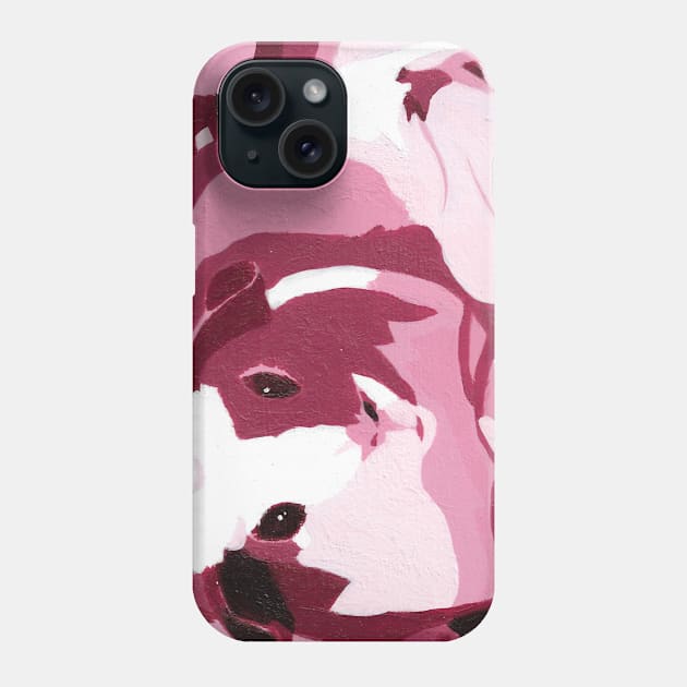 Monochrome Guinea Pig Phone Case by Elora0321