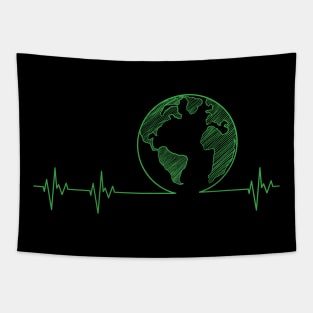 Earth Heartbeat Tapestry