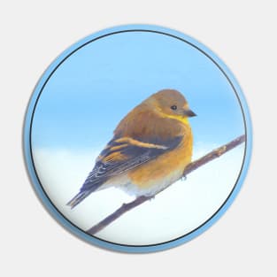 Goldfinch Pin