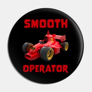 Carlos Sainz Smooth Operato Ferrari F1 Car 3D Render Pin