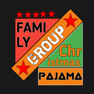 Family group christmas pajama T-Shirt