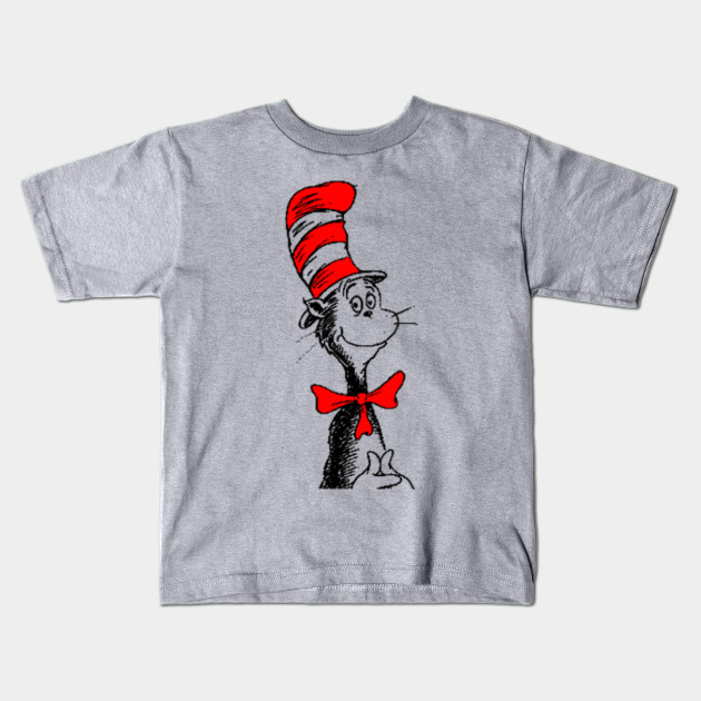 Cat In The Hat Pondering Cat In The Hat Kids T Shirt Teepublic