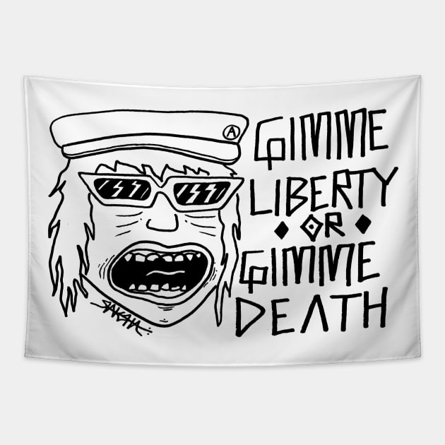 Gimme Liberty Tapestry by Raksha