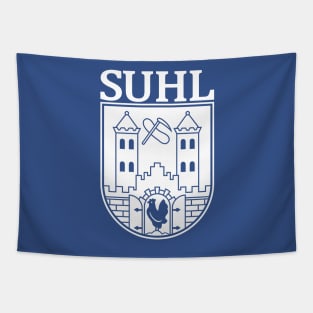 Suhl Coat of Arms (white) Tapestry