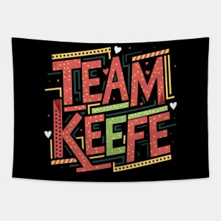 Team Keefe Tapestry