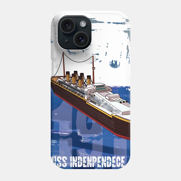 USS INDENPENDECE 1914 Phone Case by Marko700m