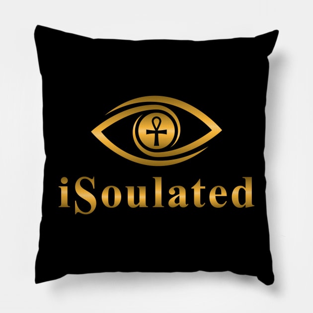 Be You Be Unique Be iSoulated Pillow by iSoulated Designs