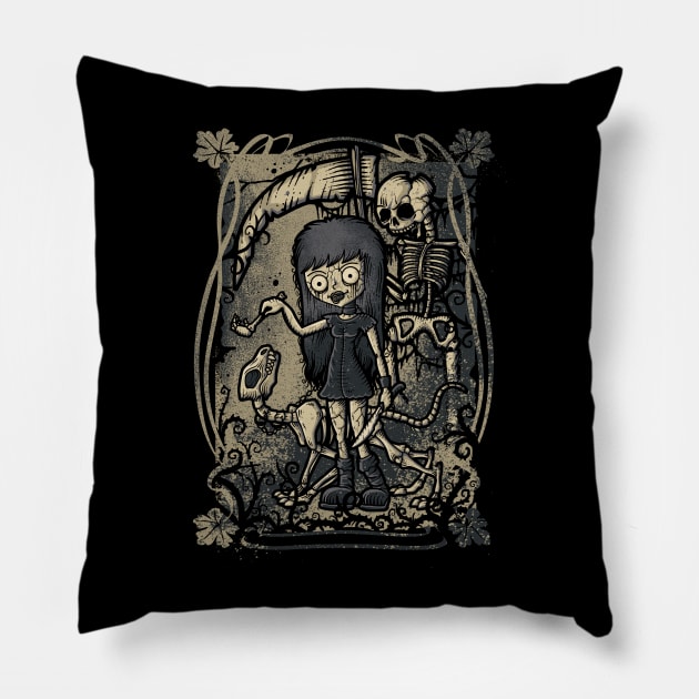 In The Darkness Pillow by LetterQ