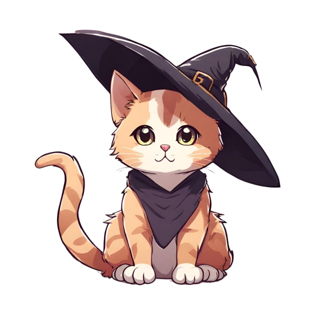Witch Cat by groovyfolk