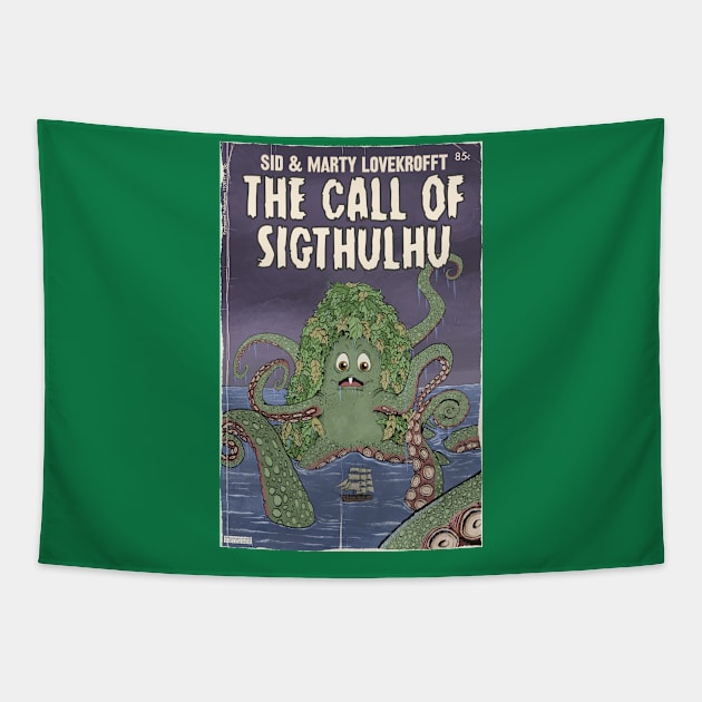 Call of Sigthulhu Tapestry by kyohazard