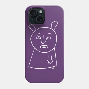 Badly drawn monster Phone Case