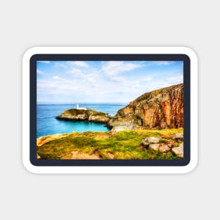 The South Stack Lighthouse, Holy Island, Anglesey, Wales Magnet